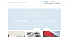 Desktop Screenshot of horstmann-architekten.de